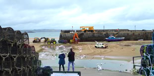 Tenby Harbour and North Beach set for dredging work