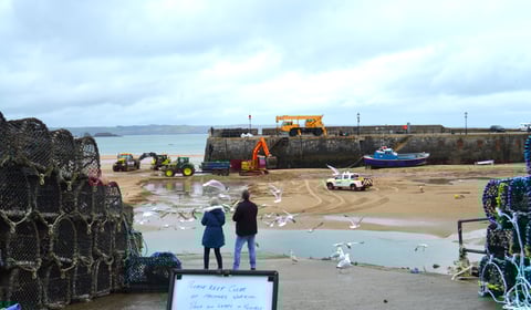 Tenby Harbour and North Beach set for dredging work