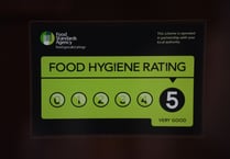 Food hygiene ratings given to 15 Carmarthenshire establishments