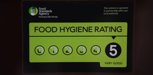 Food hygiene ratings given to 15 Carmarthenshire establishments