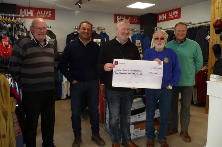 Rotary donation
