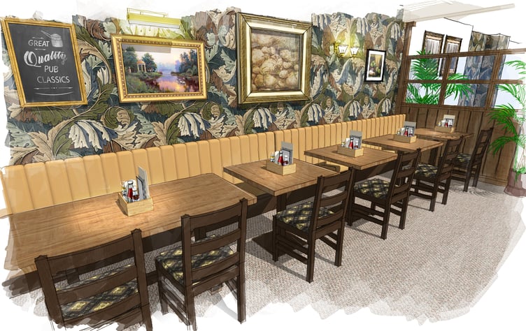 Cerrig Glas interior sketch
