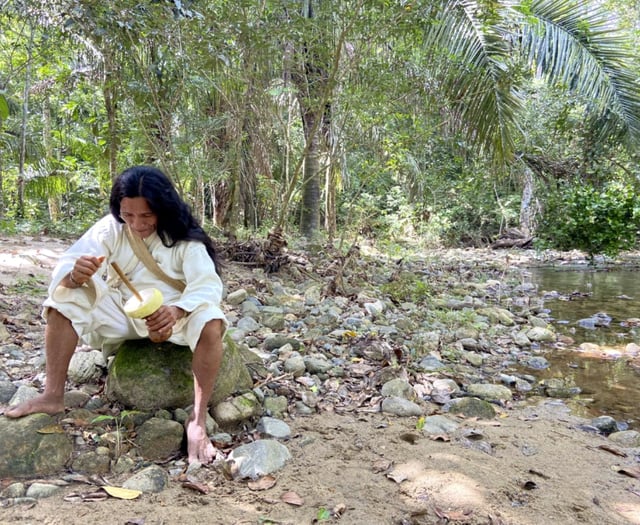 A message from the Heart of the World at film evening