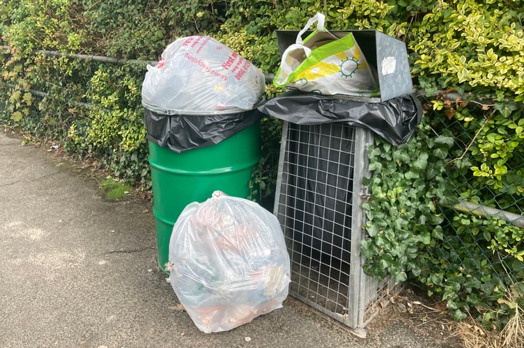 Tenby fly-tipping