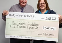 Golf Club raises vital funds for Pembrokeshire charity