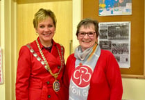 Mayor praises centenary exhibition of Tenby Guides and Brownies