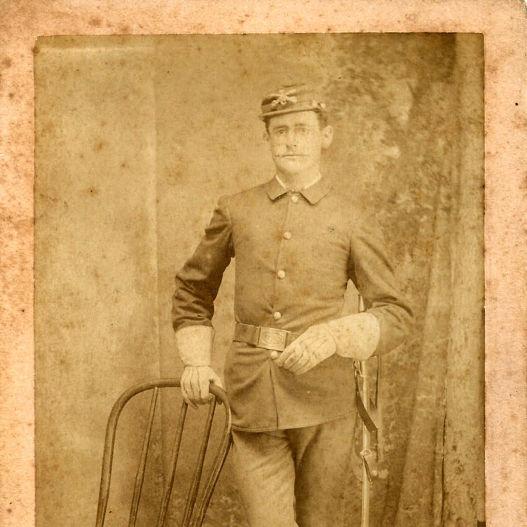 Could this unidentified US Seventh Cavalry trooper be William James? Author Mike Lewis continues his quest for a photo.