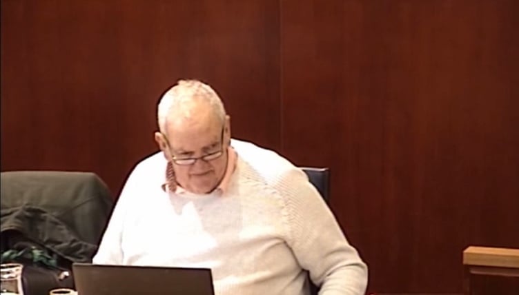 County Councillor Brian Hall