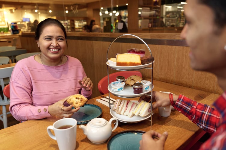 Morrisons has cut the price of its popular afternoon tea for two to just £10 in its cafés ahead of Motherâs Day.Customers will receive a selection of sandwiches, cakes, fruit scones â complete with jam and clotted cream, and a pot of Yorkshire Tea for mums to enjoy as a tasty treat at an affordable price.For those that want to dine from the comfort of their own home, the afternoon tea can also be ordered for collection from the store at a date and time that is convenient for them.For younger customers looking to treat mum with their pocket money, there are alternative options available including:
·         toasted fruit tea cakes for £1.29
·         crumpets for just £0.99
·         hot drinks from £1.29.