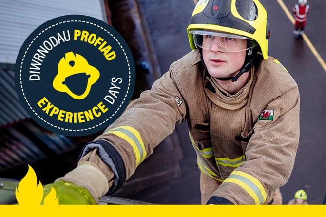 Mid & West Wales Fire & Rescue Service Experience Day