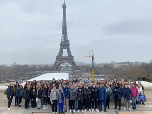 Ysgol Greenhill, Tenby: Notre voyage à Paris