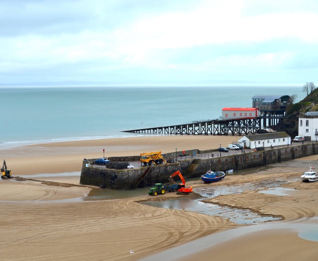 Dredging of Tenby harbour due to start Monday