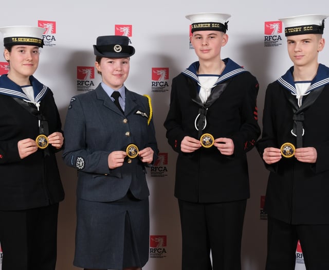 Young people honoured by Lord-Lieutenant of Dyfed