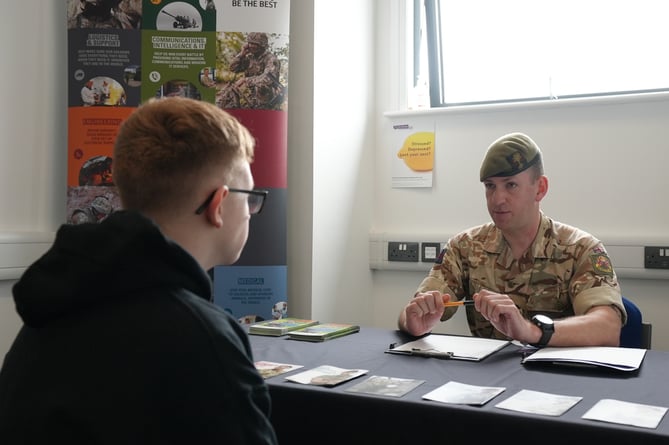 Army Hub opening at Pembrokeshire College
