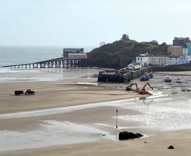 Harbour dredging gets underway