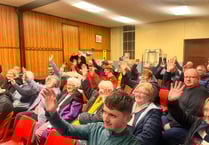 Community volunteers no fools as share offer opened for Crymych Arms 
