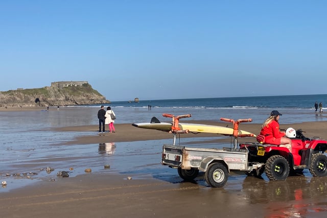 RNLI lifeguard patrols extend across Welsh beaches for half term