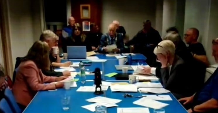 Haverfordwest Town Council livestream.