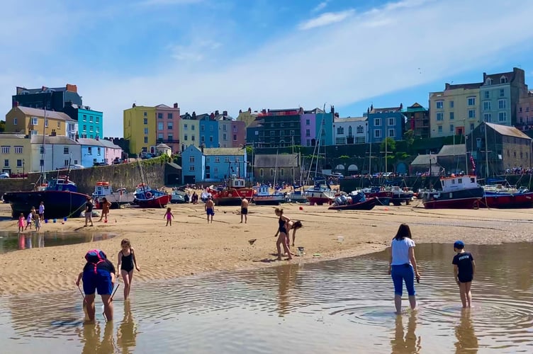 Tenby harbour
