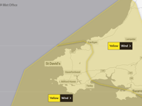 High winds see some Pembrokeshire attractions closed