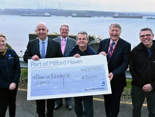 Port enhances support for Duke of Edinburgh programme for two years