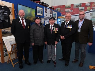 Naval Centenarian visits Heritage Centre