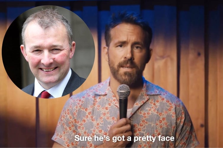 Ryan Reynolds and Simon Hart