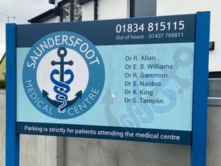 Patients at Saundersfoot Surgery asked to exercise patience