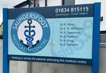 Patients at Saundersfoot Surgery asked to exercise patience