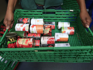 Record number of food parcels handed out in Carmarthenshire last year