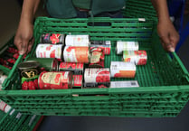 Record number of food parcels handed out in Carmarthenshire last year