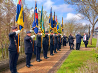 Sun shines on Milford Haven Anzac memorial service