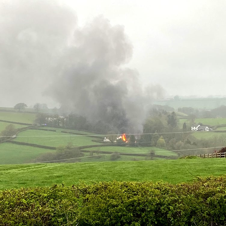 Fire at Nant y Bwla, Carmarthen