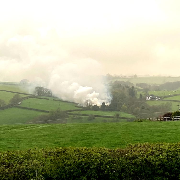 Fire at Nant y Bwla, Carmarthen