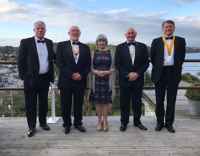 Saundersfoot Rotary charter night