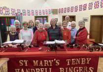 Handbell Ringers to give Tenby lunchtime concert