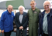 RAF test pilot returns to Pembroke to talk to aviation group