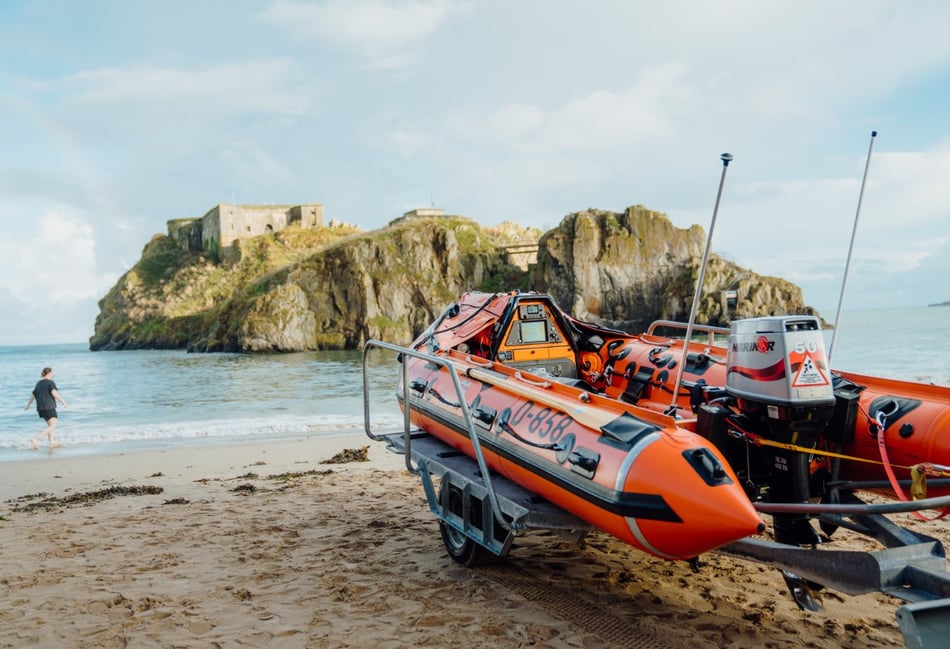 Tenby RNLI's busy week with fifth callout