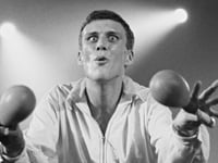 Happy Mondays' Bez at Tenby's De Valence