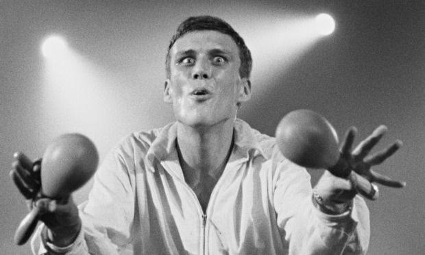 Happy Mondays' Bez at Tenby's De Valence
