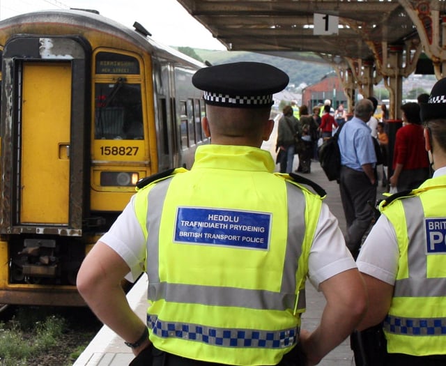 Sex crimes surge at Welsh train stations