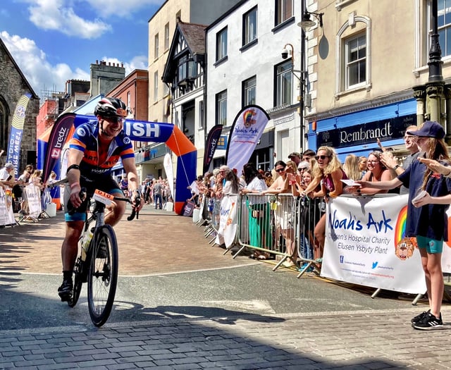 Tenby to play host to 1,800 riders cycling from Cardiff for Carten 