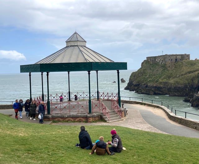 Summer’s here and the time is right for… using Tenby Bandstand!