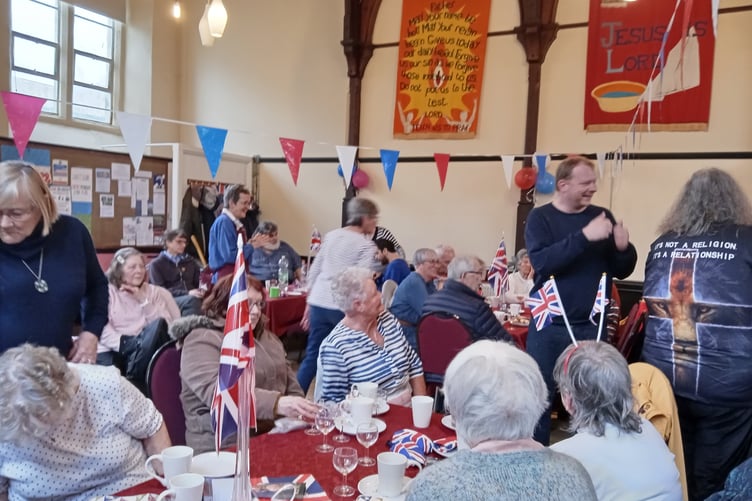Coronation party at St Johns