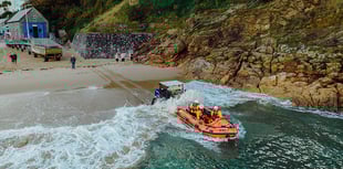 Tenby RNLI respond to reports of boat in 'difficulty' in choppy seas