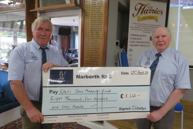 Narberth RFC fundraiser