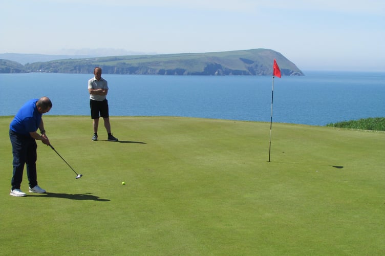 Tenby golfers