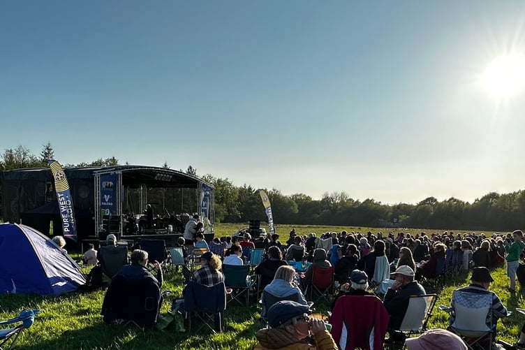 Music at the Manor: Hundreds of people enjoyed the musical celebration at Scolton Manor.