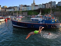 Tenby jumpers warned of boat dangers
