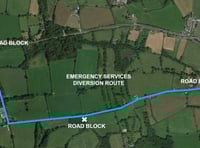 Weekend road closure on A40 scheduled
